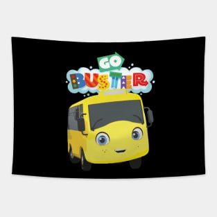 Go Buster  Kids Cartoons baby video Bus Tapestry