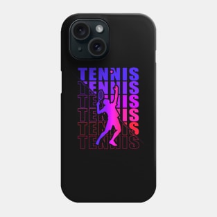 Tennis Clothing For Tennis Players Coaches Fans Phone Case