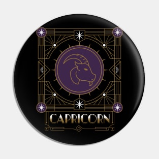 Great Capricorn Deco Pin