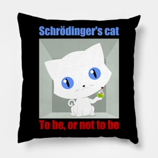 Schrödinger's cat Pillow