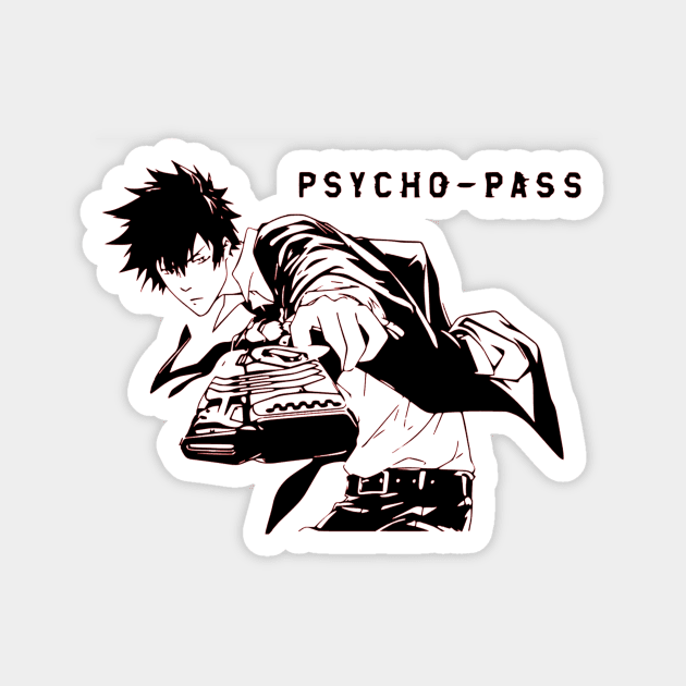 Shinya Kogami Psycho-Pass Magnet by OtakuPapercraft