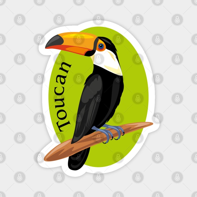 Proud toucan Magnet by teddy2007b