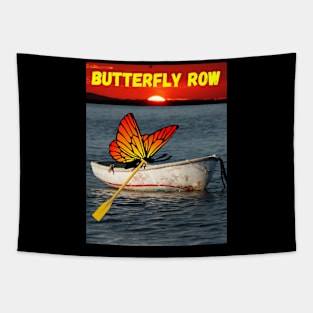 BUTTERFLY ROW Tapestry