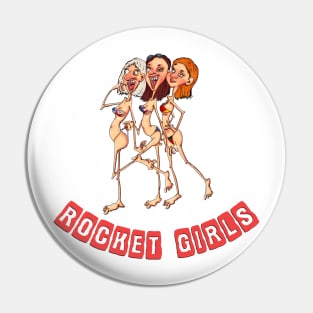 Rocket girl Pin