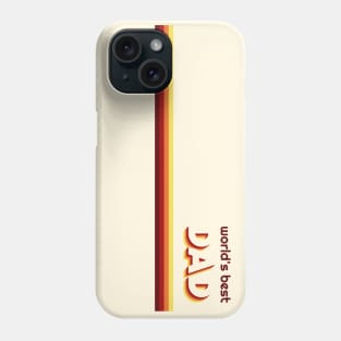 World's Best Dad Vintage Retro Phone Case