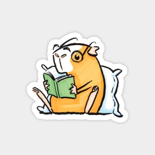 This Lil Piggy Reads Magnet