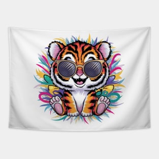 Baby Tiger Cute Tapestry