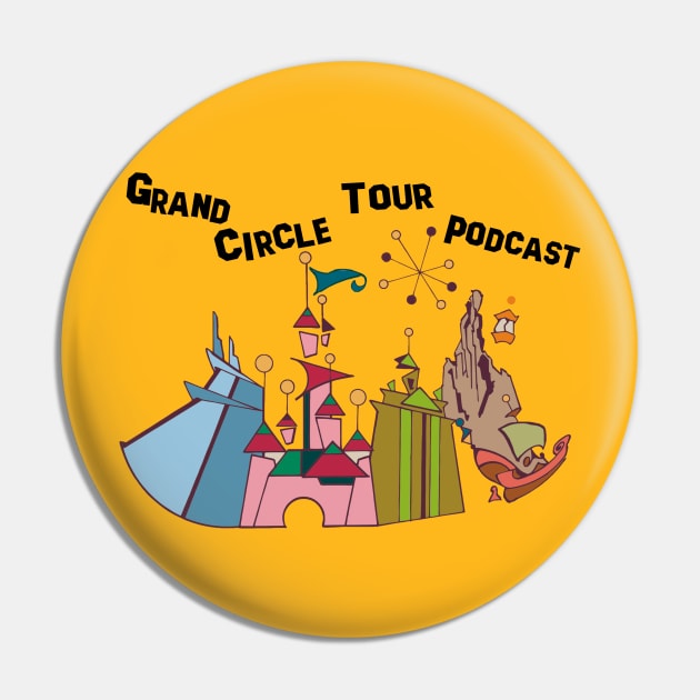 GCT Secondary Logo Pin by GrandCircleTour