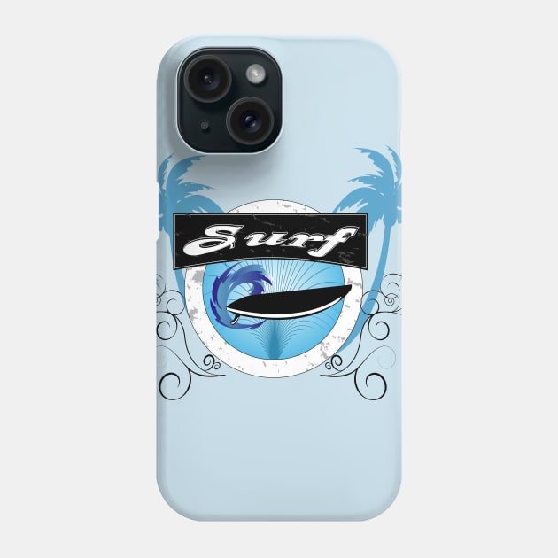 Surfing Phone Case by Nicky2342