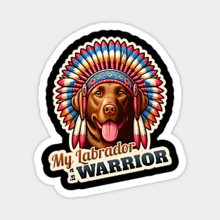 Indian Labrador Retriever Magnet