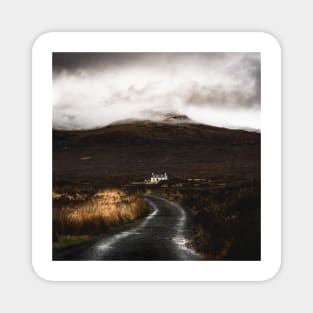 Moody Road Leading to The Cabin Isle of Skye Scotland Magnet