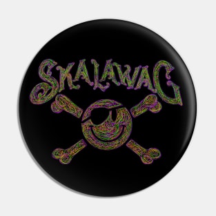 SKALAWAG multi-colored Pin