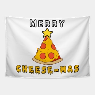 Merry Cheese-Mas Tapestry