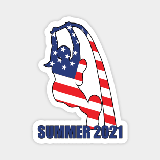 American Pole Vaulter Summer 2021 Magnet