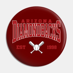 Retro Arizona Baseball Pin