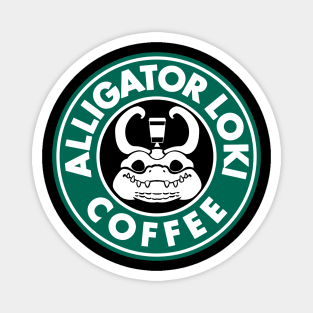 Alligator Loki Coffee Magnet