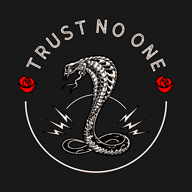 Trust No One Snake by letnothingstopyou