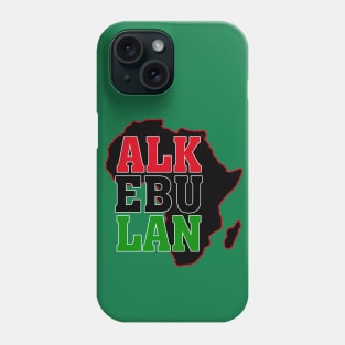 ALKEBULAN - LETTERS & LAND Phone Case