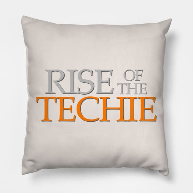 Rise of the Techie Pillow by bluehair