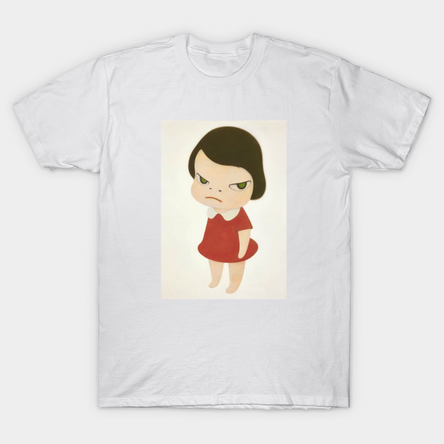 Knife Behind Back,Yoshitomo Nara - Artsy - T-Shirt | TeePublic