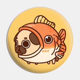 Fish Puglie Pin