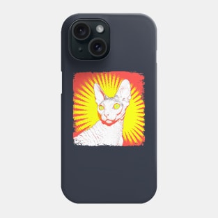 Cornish Rex Pop Art - Cat Lover Gift Phone Case