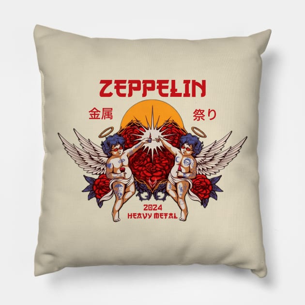 zeppelin Pillow by enigma e.o