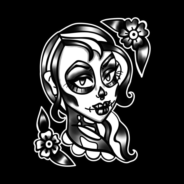 Lupe day of the dead girl by Reasons Unknown