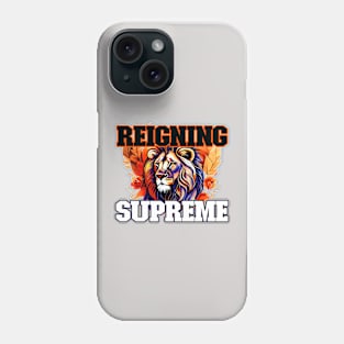 Reigning Supreme Majestic Lion Phone Case