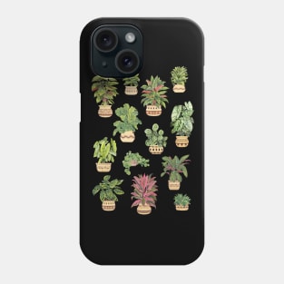 House plants collection Phone Case