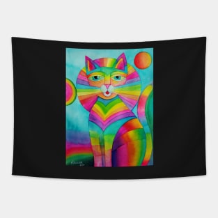 Radiant Cat Tapestry