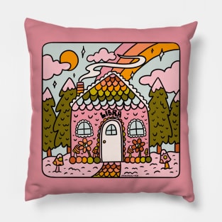 Libra Gingerbread House Pillow