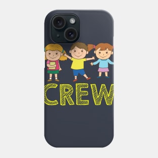 Children Crew Childrens Kindergarten Childs Phone Case