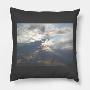 Cloudy sky Pillow