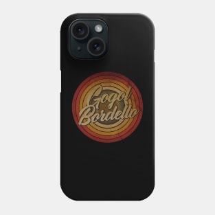 arjunthemaniac,circle vintage retro faded Gogol Bordello Phone Case