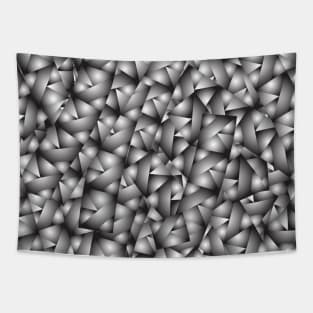 Abstract Black and White Background Tapestry