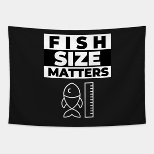 Fish Size Matters Tapestry