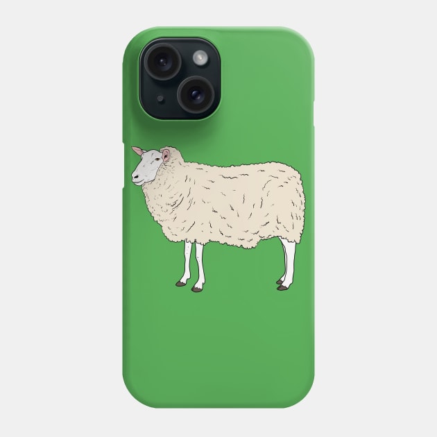 Sheep Phone Case by tabslabred