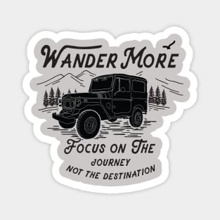 Wander More Magnet