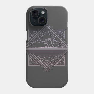 Wave Lines 2 Phone Case