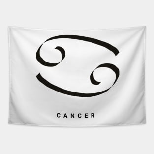 CANCER KIROVAIR ASTROLOGICAL SIGNS #cancer #astrology #kirovair #symbol #minimalism #horoscope #skorpion #home #decor Tapestry