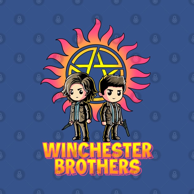 Winchester Brothers by littlepdraws