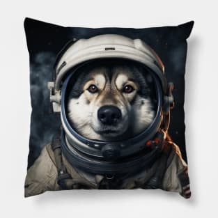 Astro Dog - Norwegian Elkhound Pillow