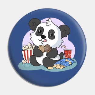 Panda Snacks Pin