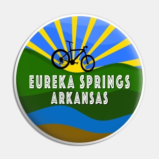 Eureka Springs, Arkansas outdoor bike design Pin