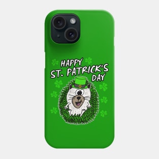 Happy St. Patrick's Day 2022 Hedgehog Wildlife Lover Phone Case