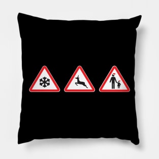 Holiday signs Pillow