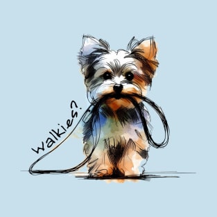 WALKIES- Yorkie T-Shirt