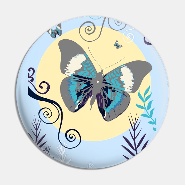 Butterflies In The Day Pin by adamzworld