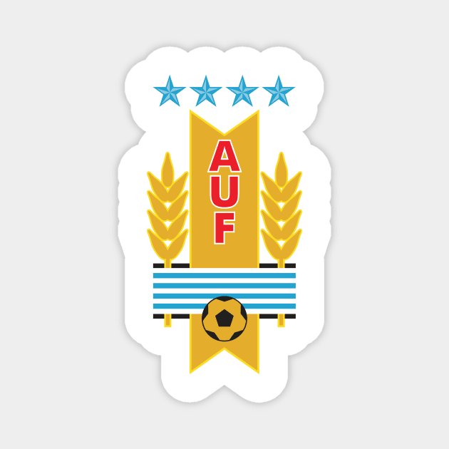 Uruguay futbol - AUF Magnet by verde